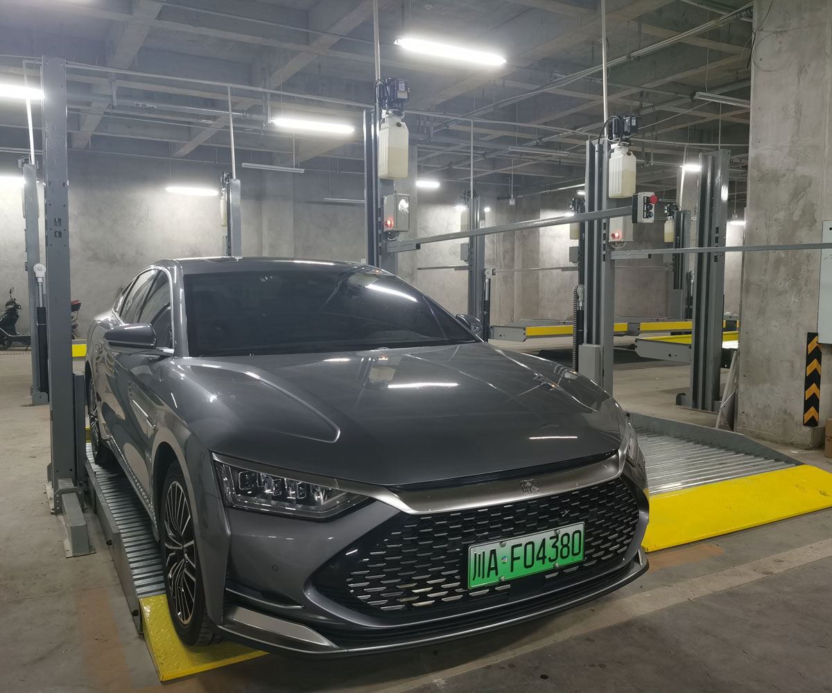 三層PSH型立體車(chē)庫(kù)回收